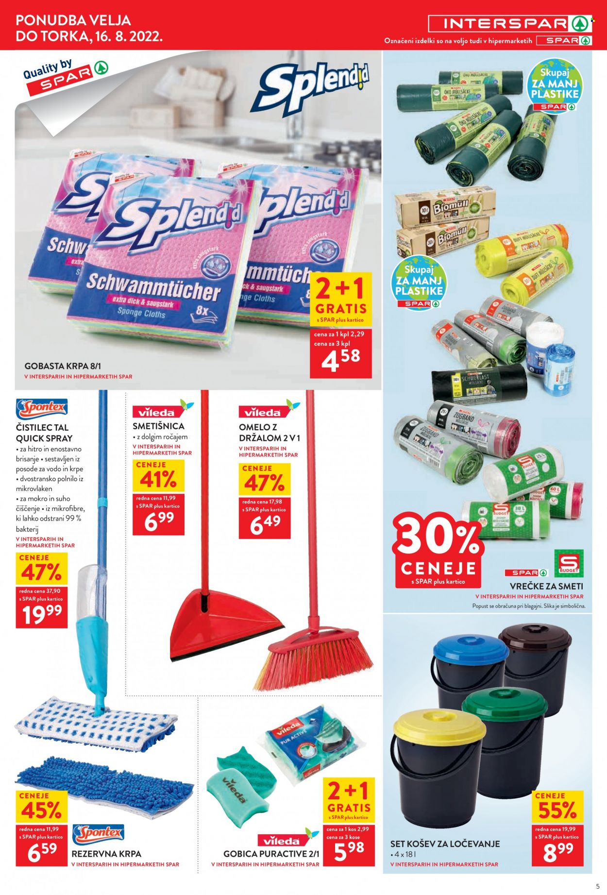 INTERSPAR katalog - 3.8.2022 - 16.8.2022. Stran 5