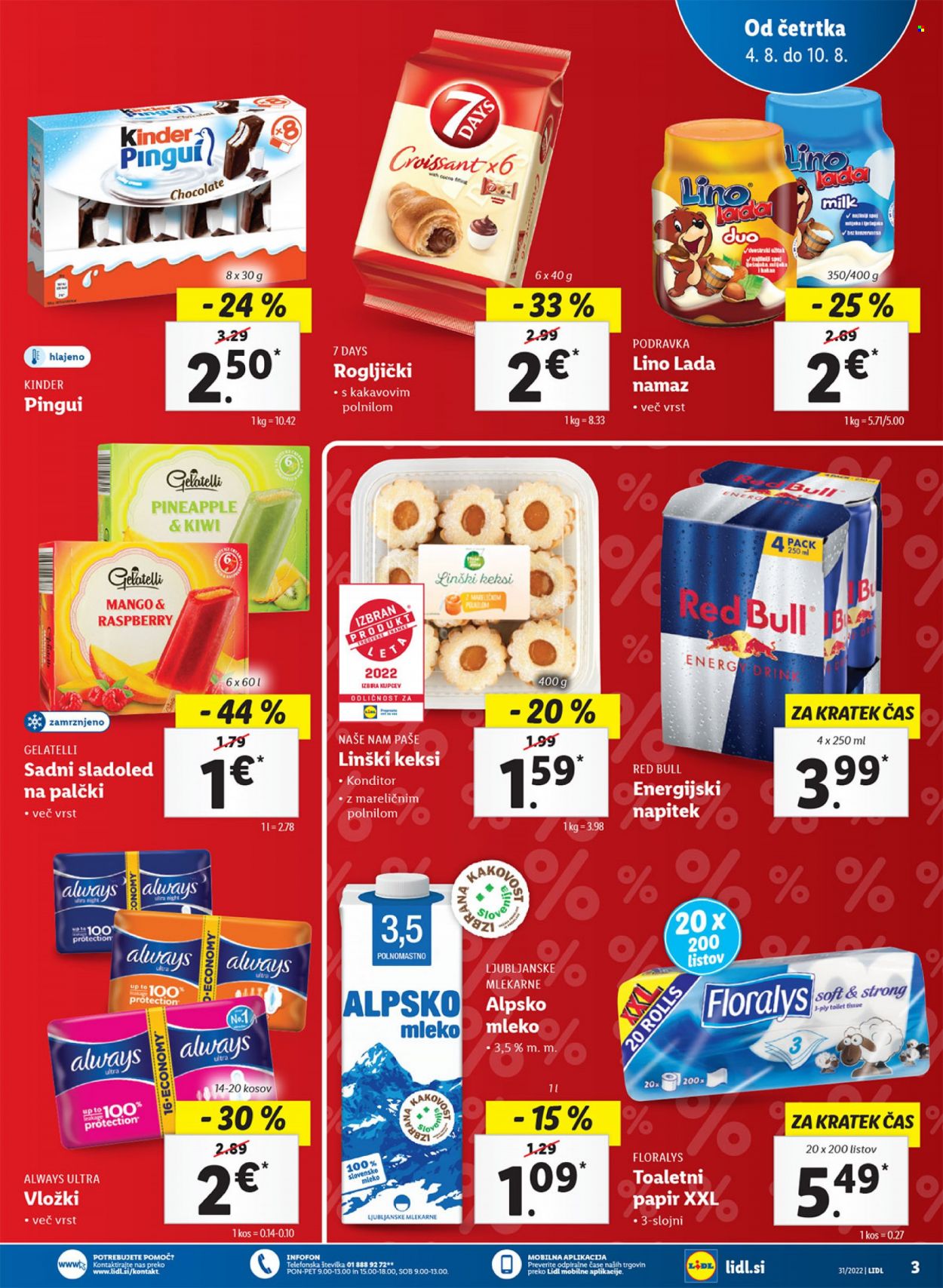 Lidl katalog - 4.8.2022 - 14.8.2022. Stran 3