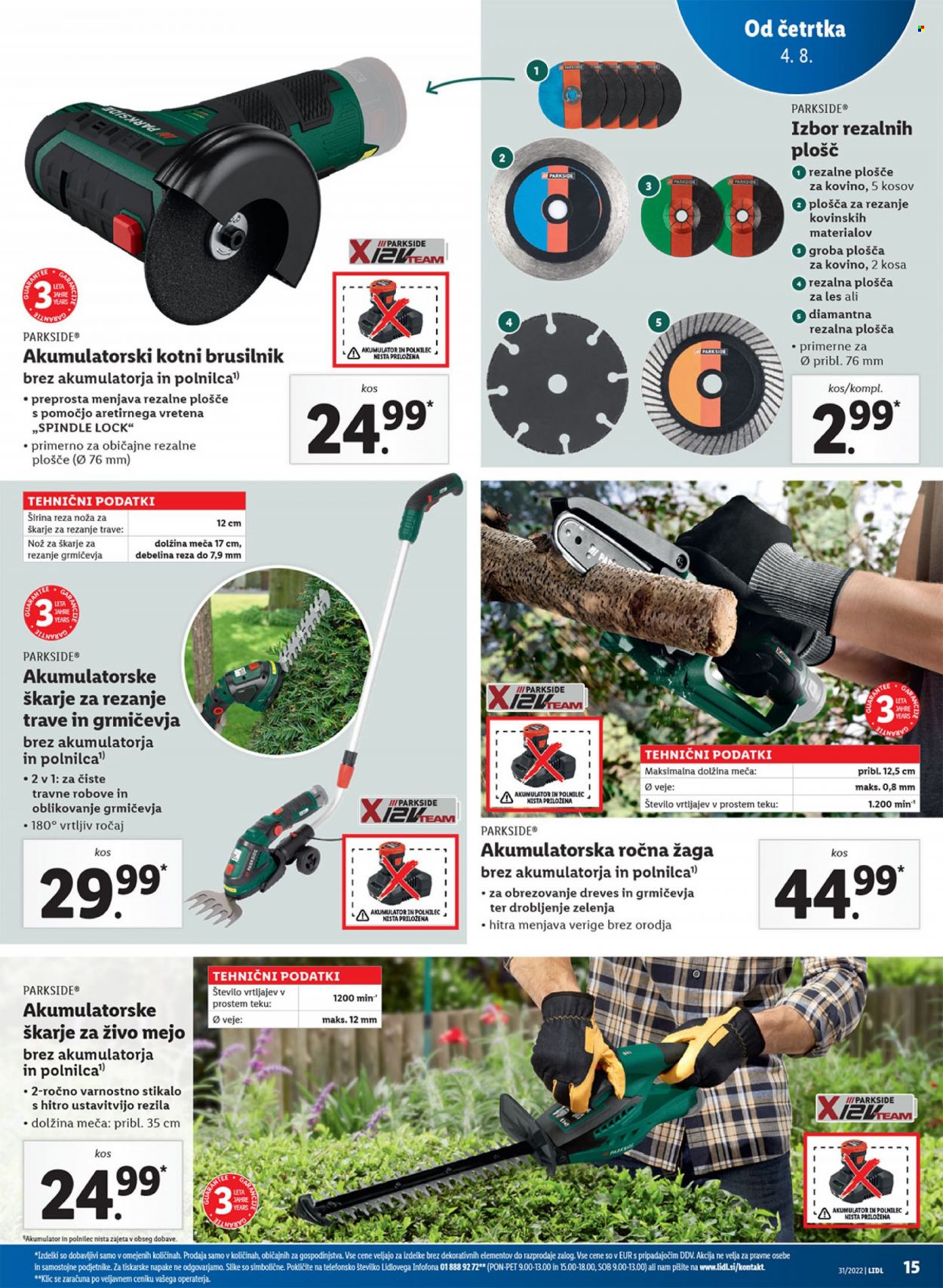 Lidl katalog - 4.8.2022 - 14.8.2022. Stran 23