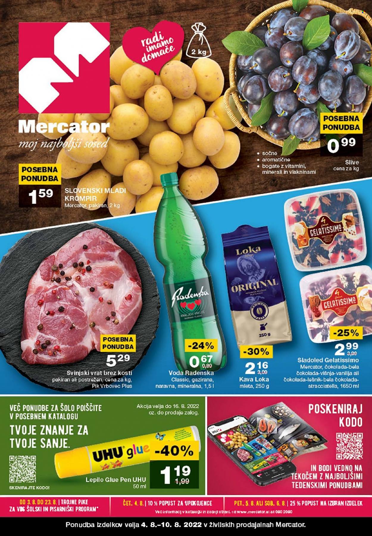 Mercator katalog - 4.8.2022 - 10.8.2022. Stran 1