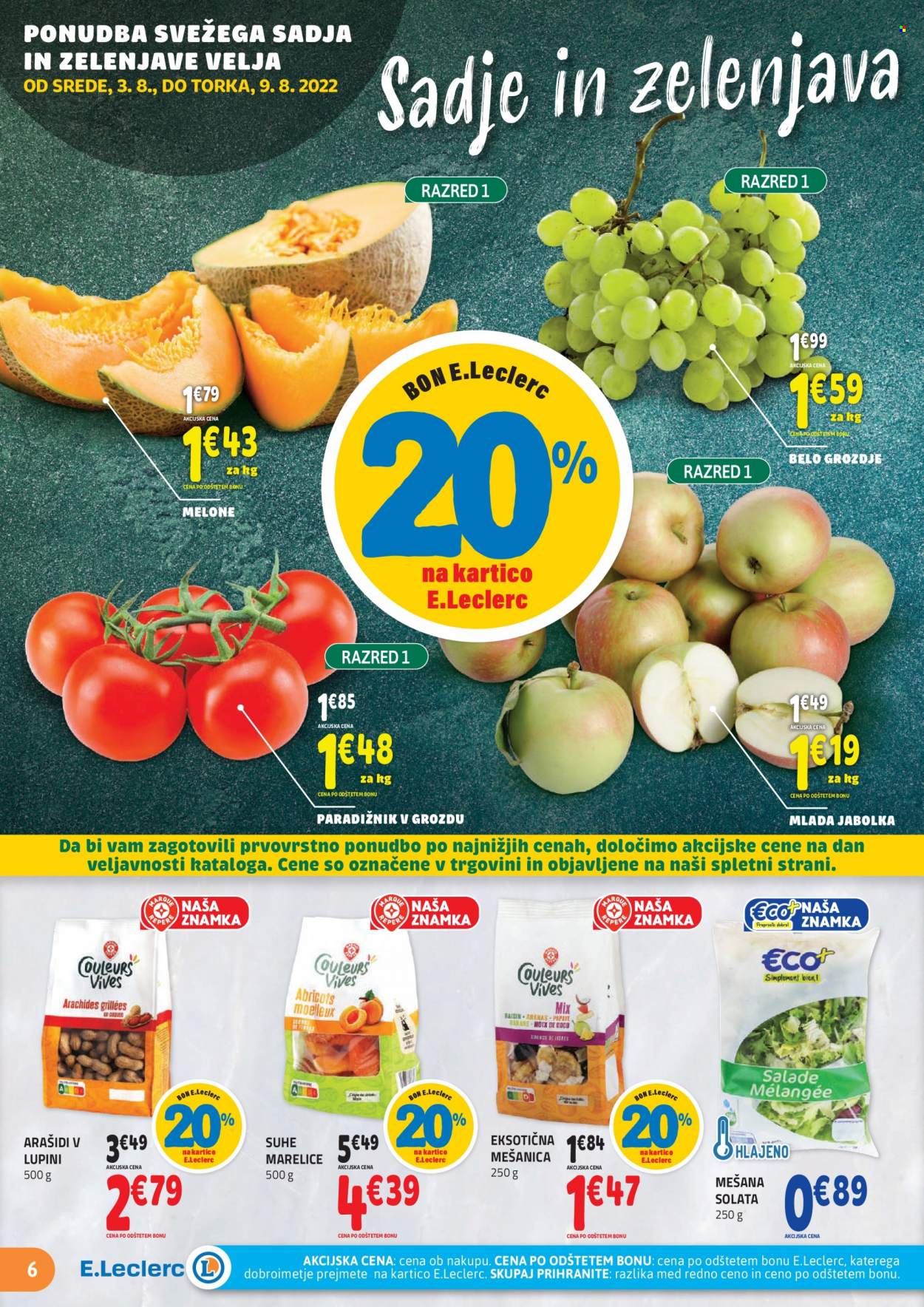E.Leclerc katalog - 3.8.2022 - 13.8.2022. Stran 6