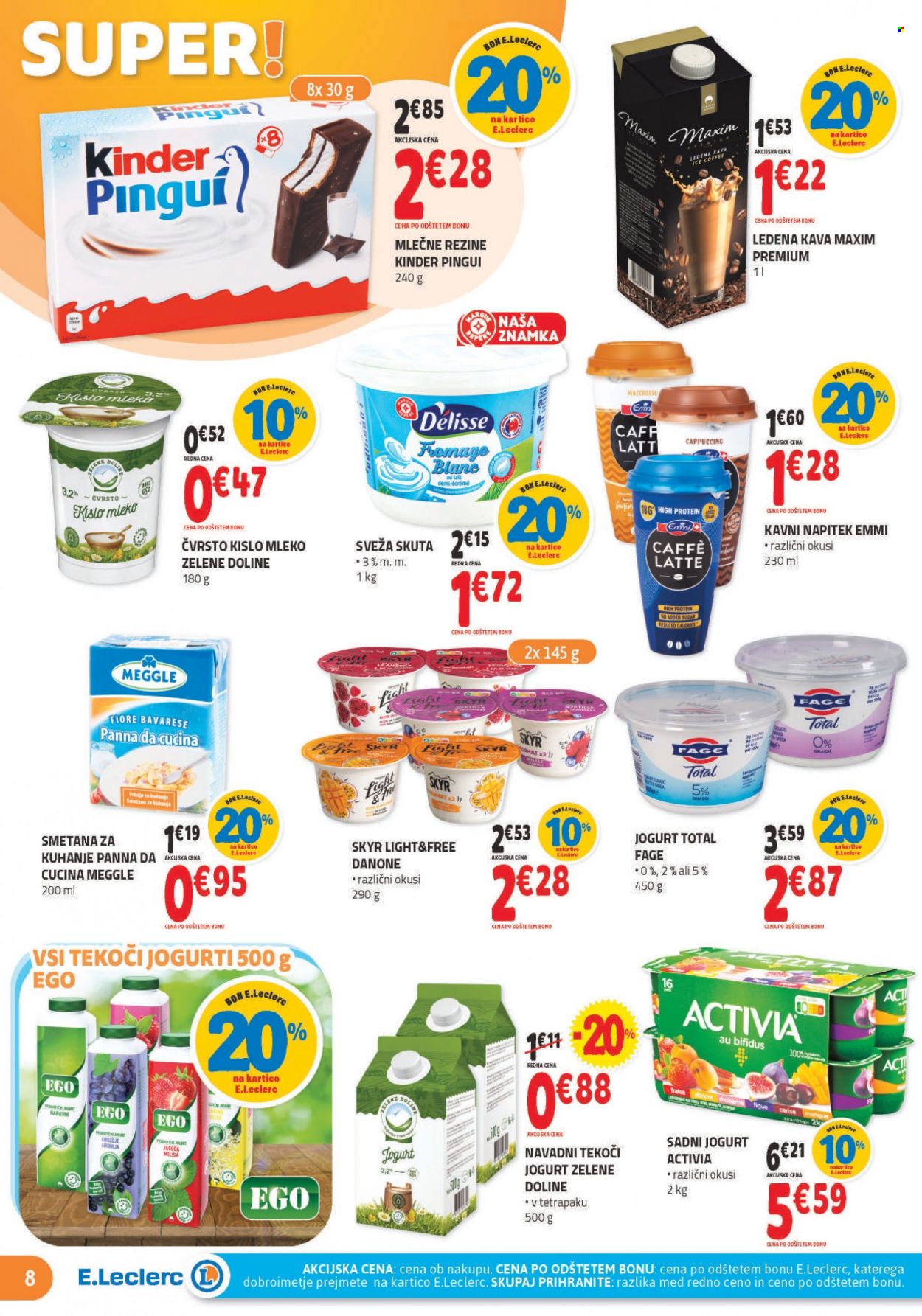 E.Leclerc katalog - 3.8.2022 - 13.8.2022. Stran 8