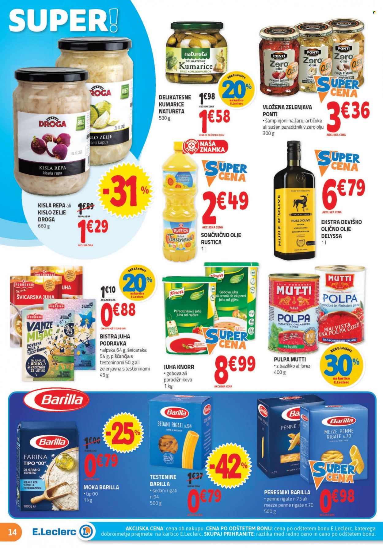 E.Leclerc katalog - 3.8.2022 - 13.8.2022. Stran 14