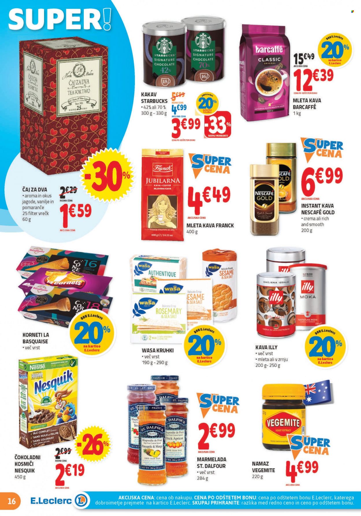 E.Leclerc katalog - 3.8.2022 - 13.8.2022. Stran 16