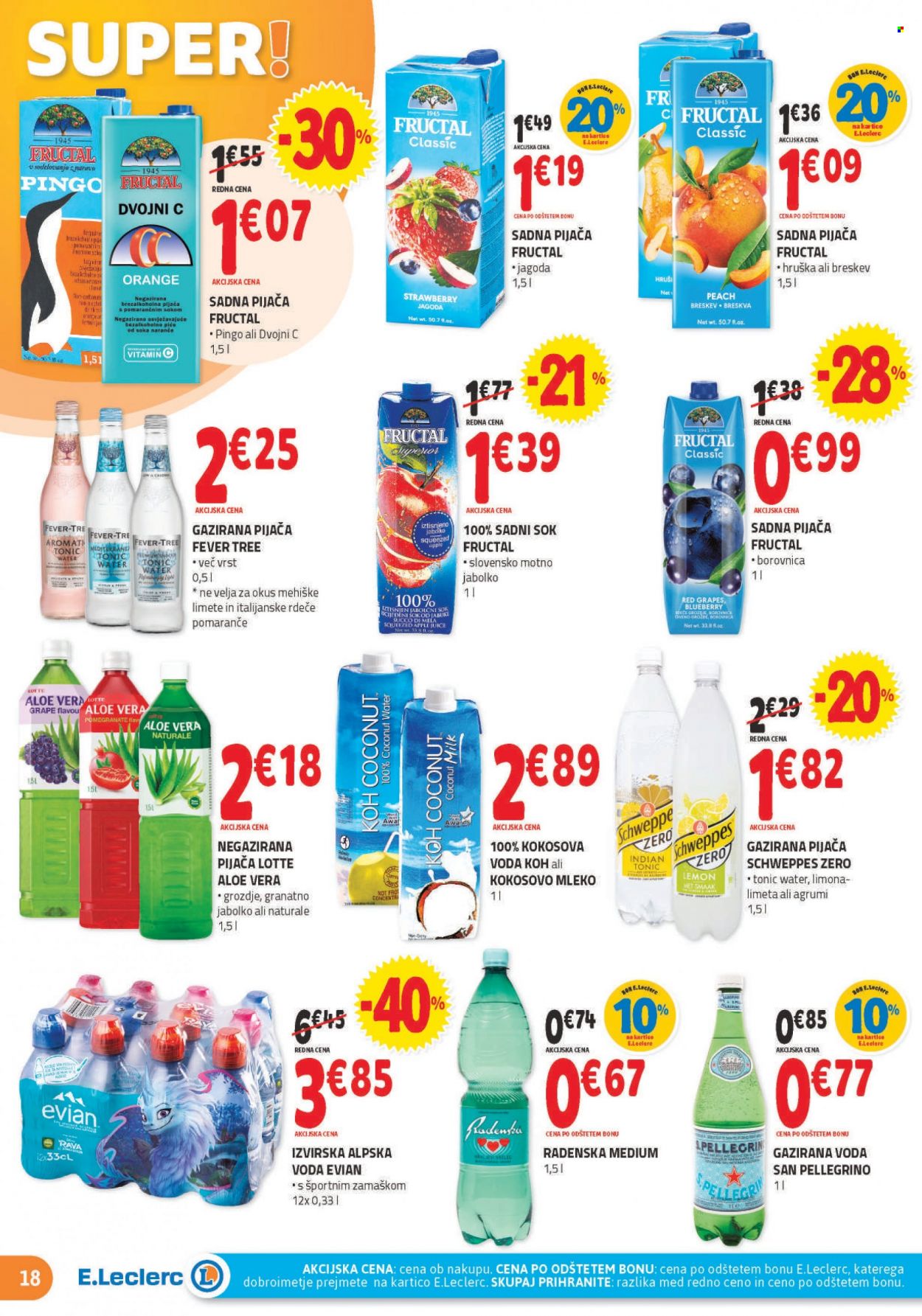 E.Leclerc katalog - 3.8.2022 - 13.8.2022. Stran 18