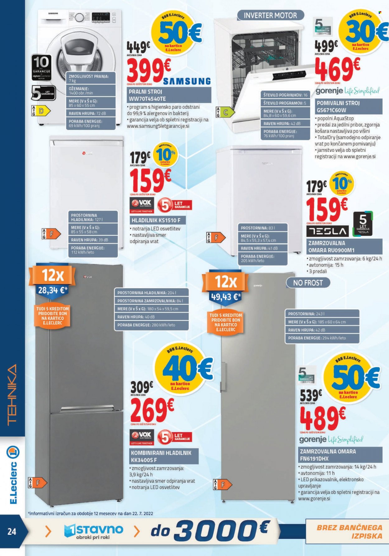 E.Leclerc katalog - 3.8.2022 - 13.8.2022. Stran 24