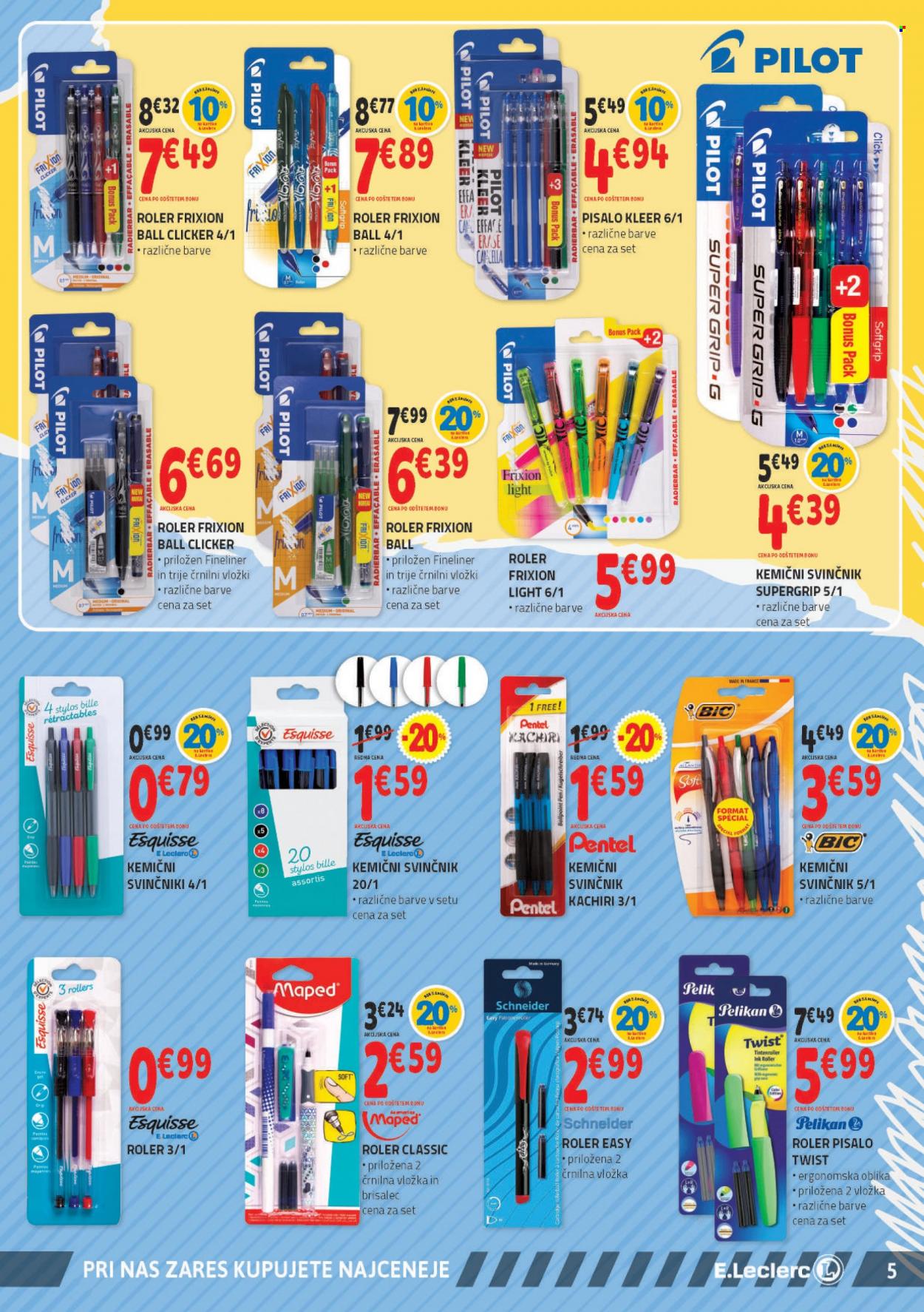E.Leclerc katalog - 3.8.2022 - 31.8.2022. Stran 5