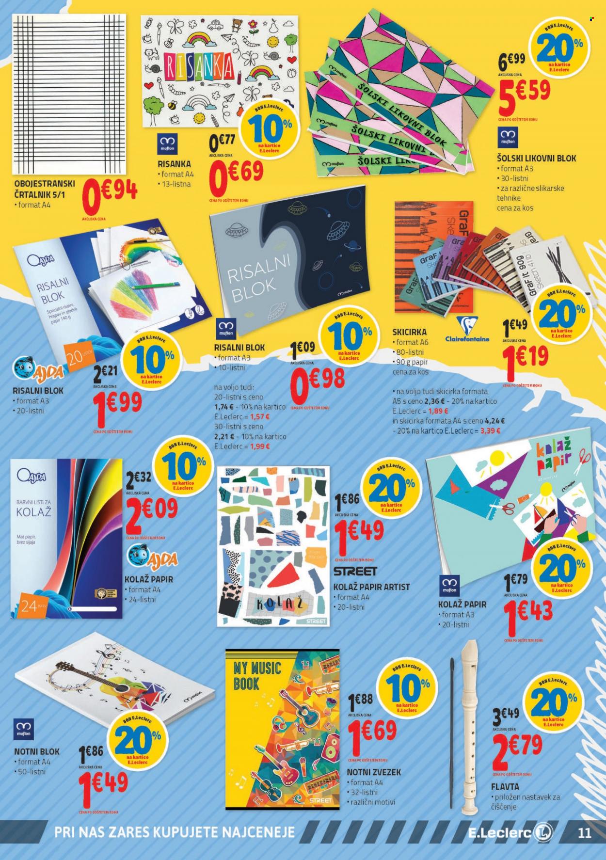 E.Leclerc katalog - 3.8.2022 - 31.8.2022. Stran 11