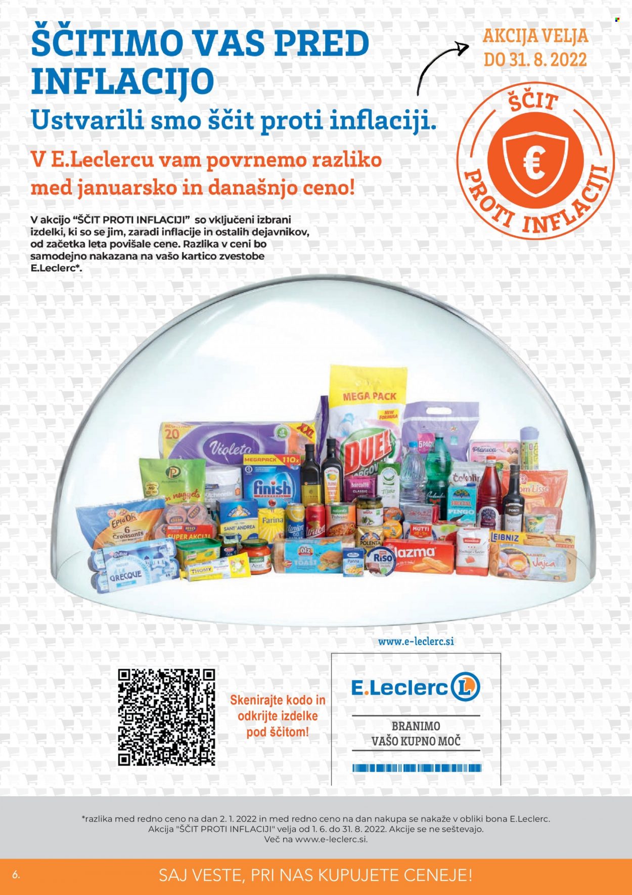 E.Leclerc katalog - 3.8.2022 - 13.8.2022. Stran 6