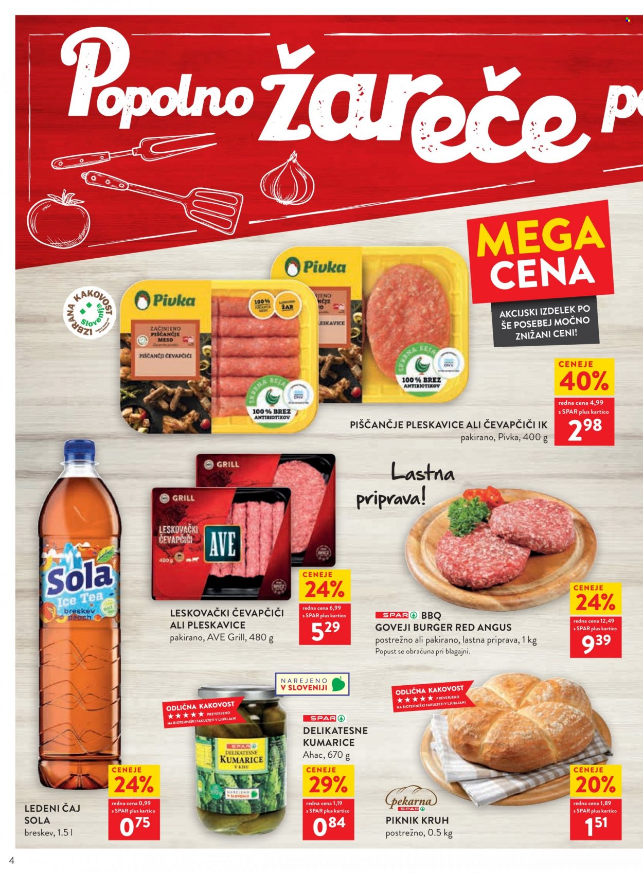 SPAR katalog - 10.8.2022 - 23.8.2022. Stran 4