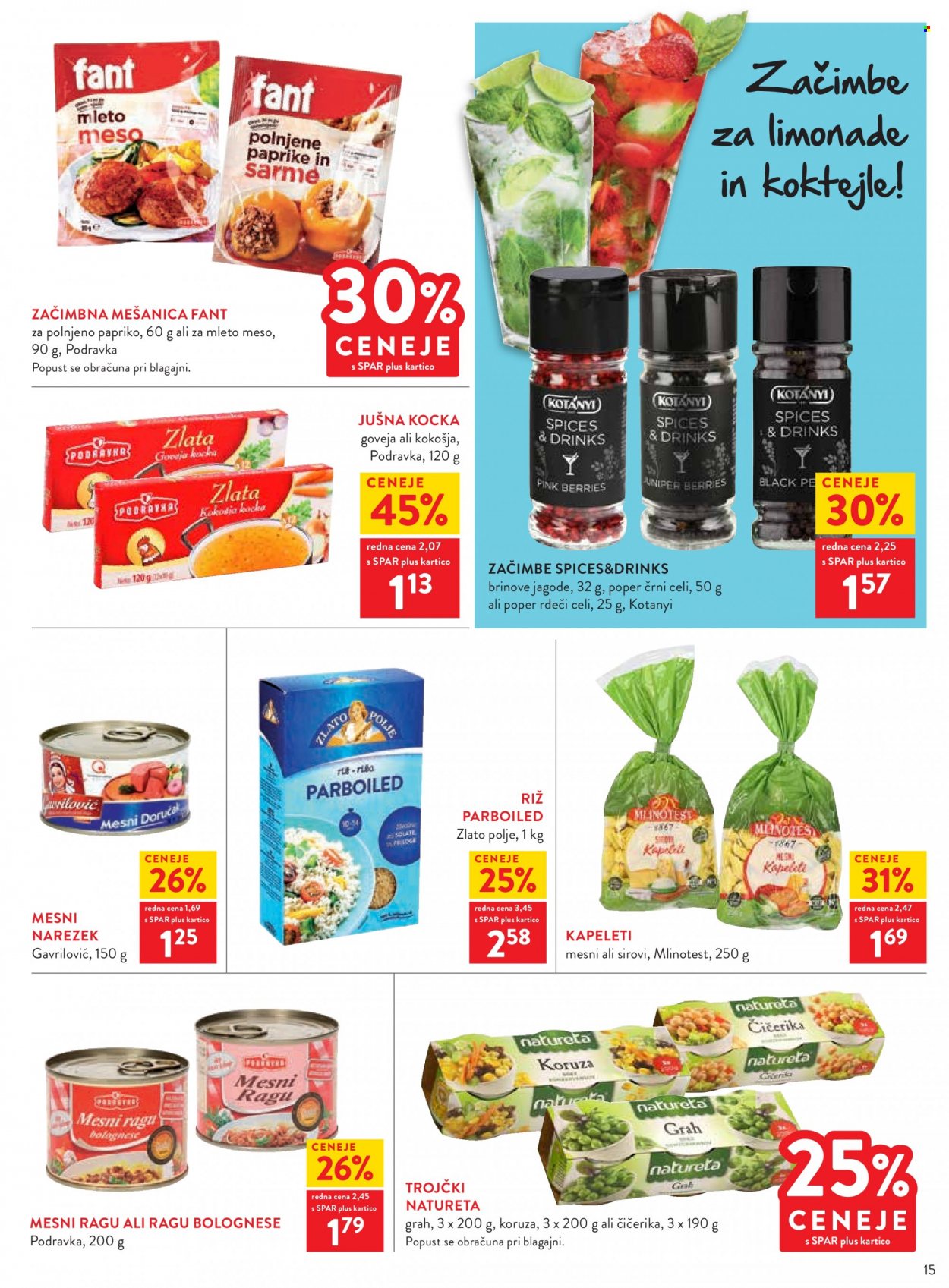 SPAR katalog - 10.8.2022 - 23.8.2022. Stran 15