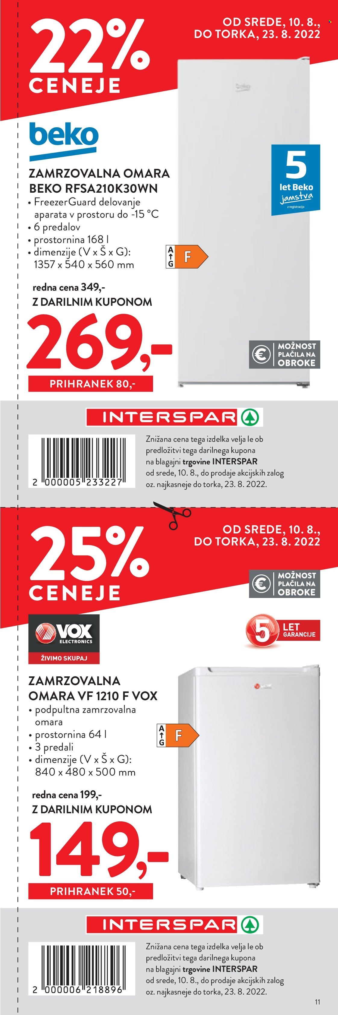 SPAR katalog - 10.8.2022 - 23.8.2022. Stran 11