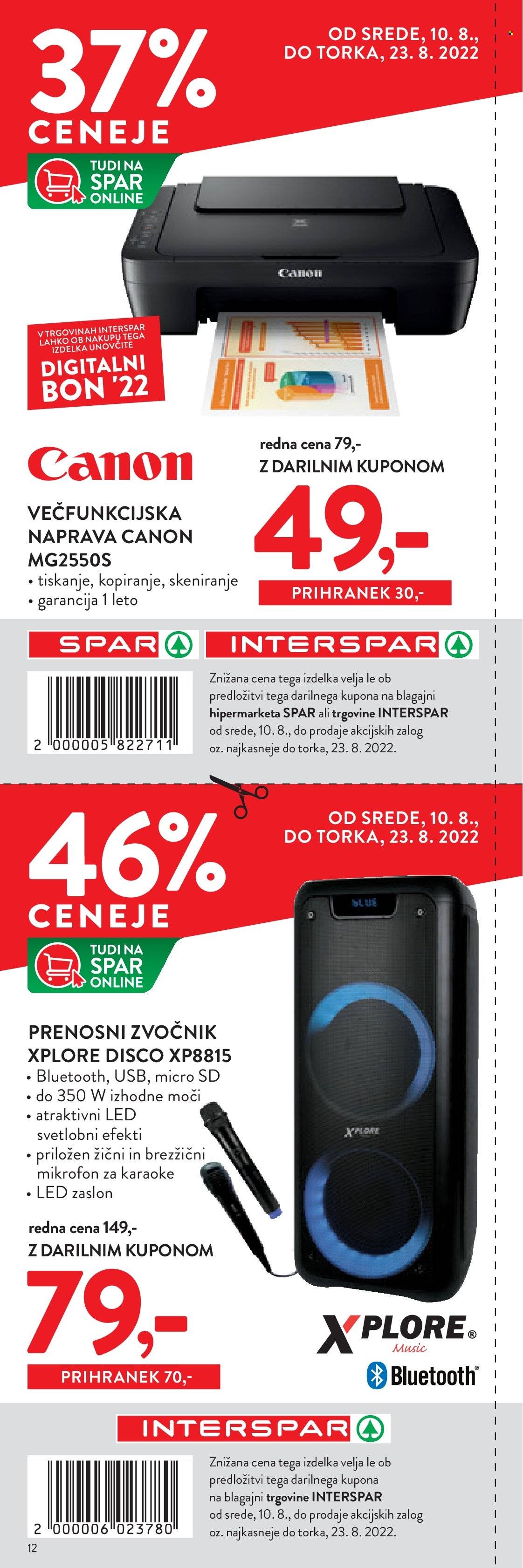SPAR katalog - 10.8.2022 - 23.8.2022. Stran 12
