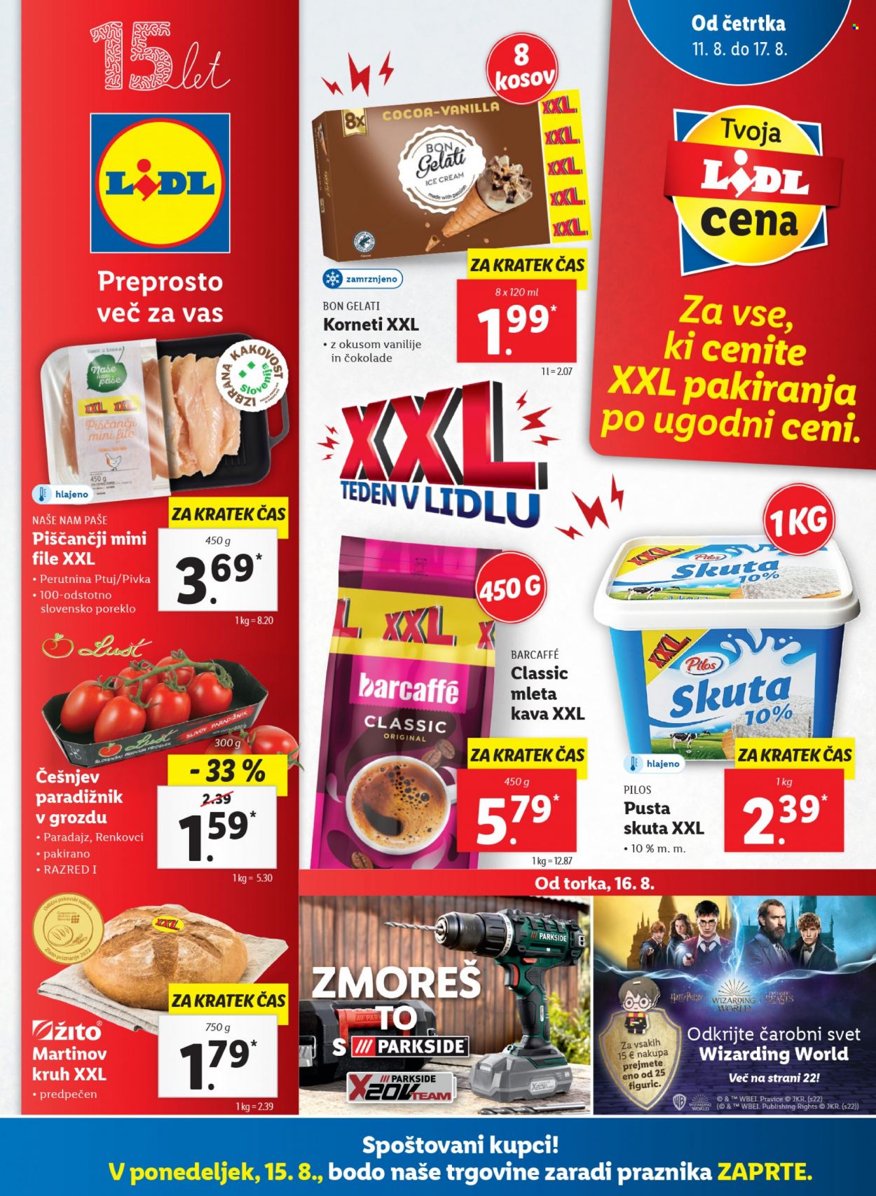 Lidl katalog - 11.8.2022 - 21.8.2022. Stran 1