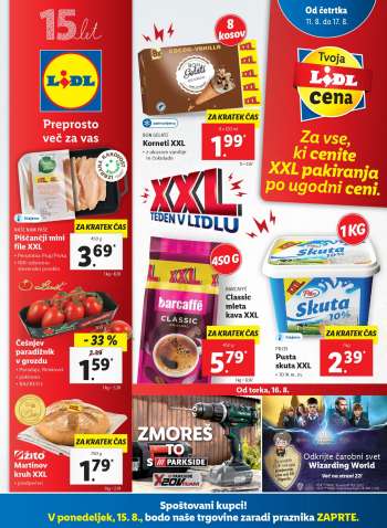 Lidl katalog - 11.08.2022 - 21.08.2022.