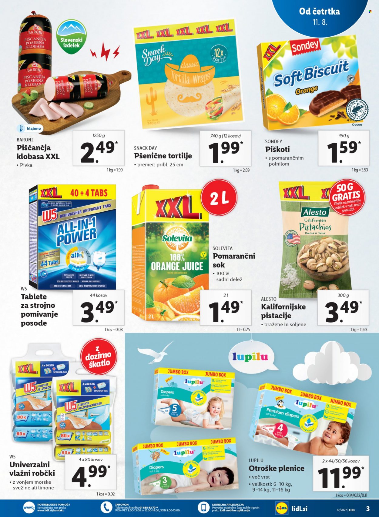 Lidl katalog - 11.8.2022 - 21.8.2022. Stran 3