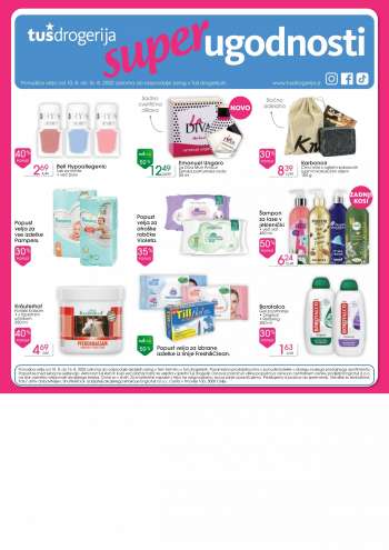 Tuš Drogeria katalog - 10.08.2022 - 16.08.2022.