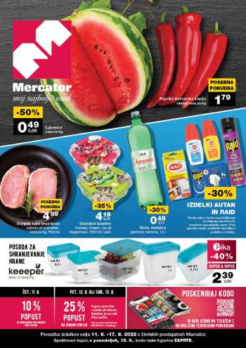 Mercator katalog - 11.08.2022 - 17.08.2022.
