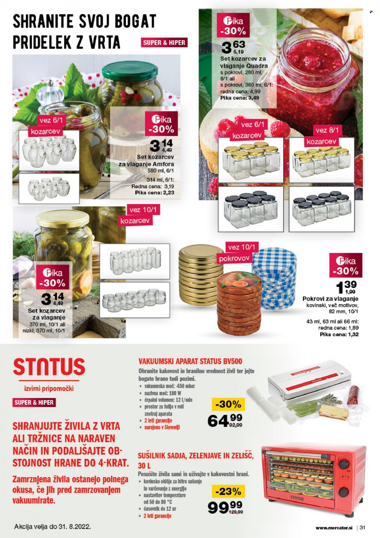 Mercator katalog - 11.8.2022 - 17.8.2022. Stran 31