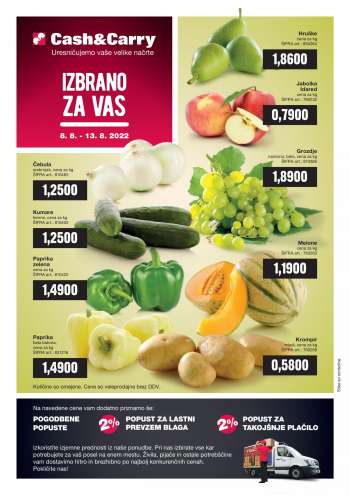 Mercator Cash & Carry katalog - 08.08.2022 - 13.08.2022.