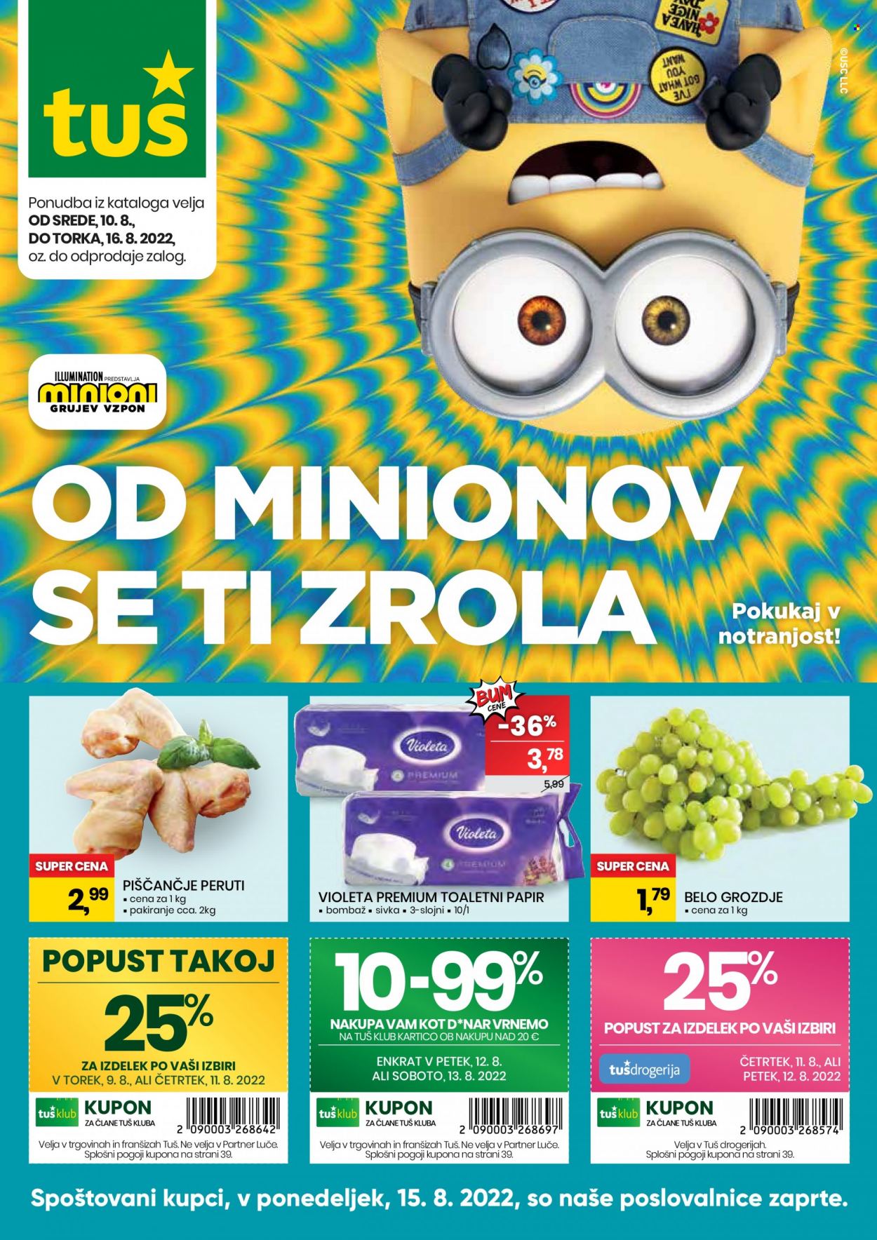 Tuš katalog - 10.8.2022 - 16.8.2022. Stran 1
