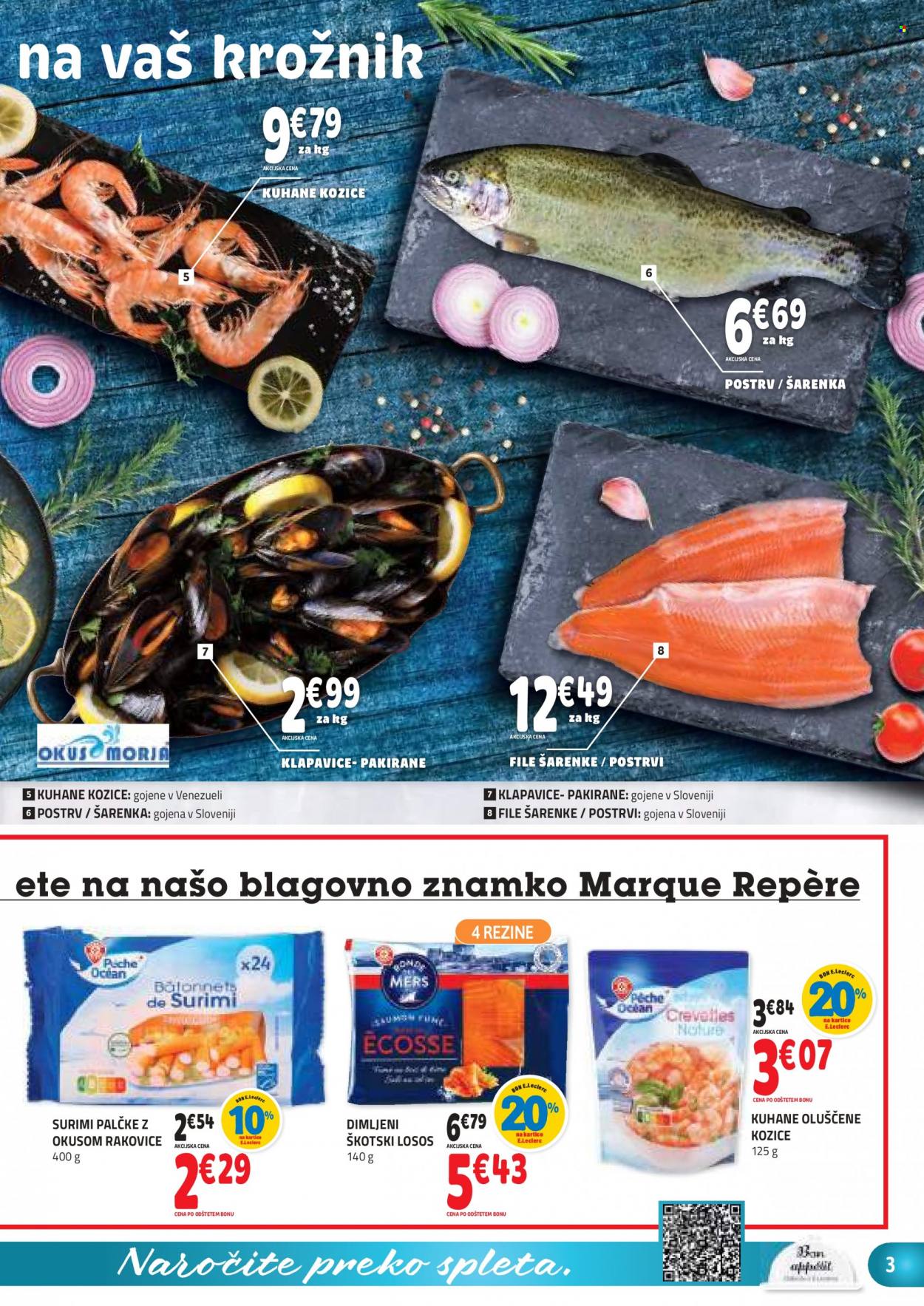 E.Leclerc katalog - 10.8.2022 - 20.8.2022. Stran 3