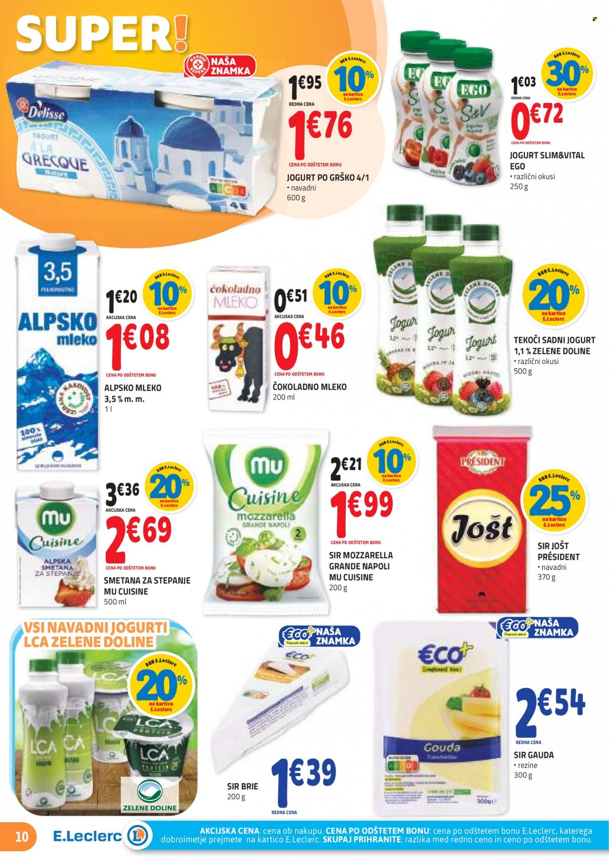 E.Leclerc katalog - 10.8.2022 - 20.8.2022. Stran 10