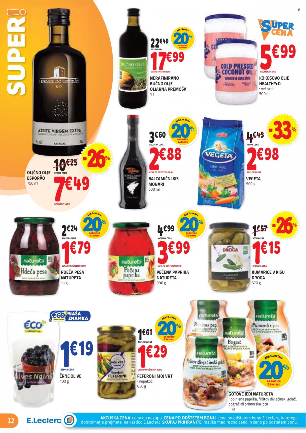 E.Leclerc katalog - 10.8.2022 - 20.8.2022. Stran 12
