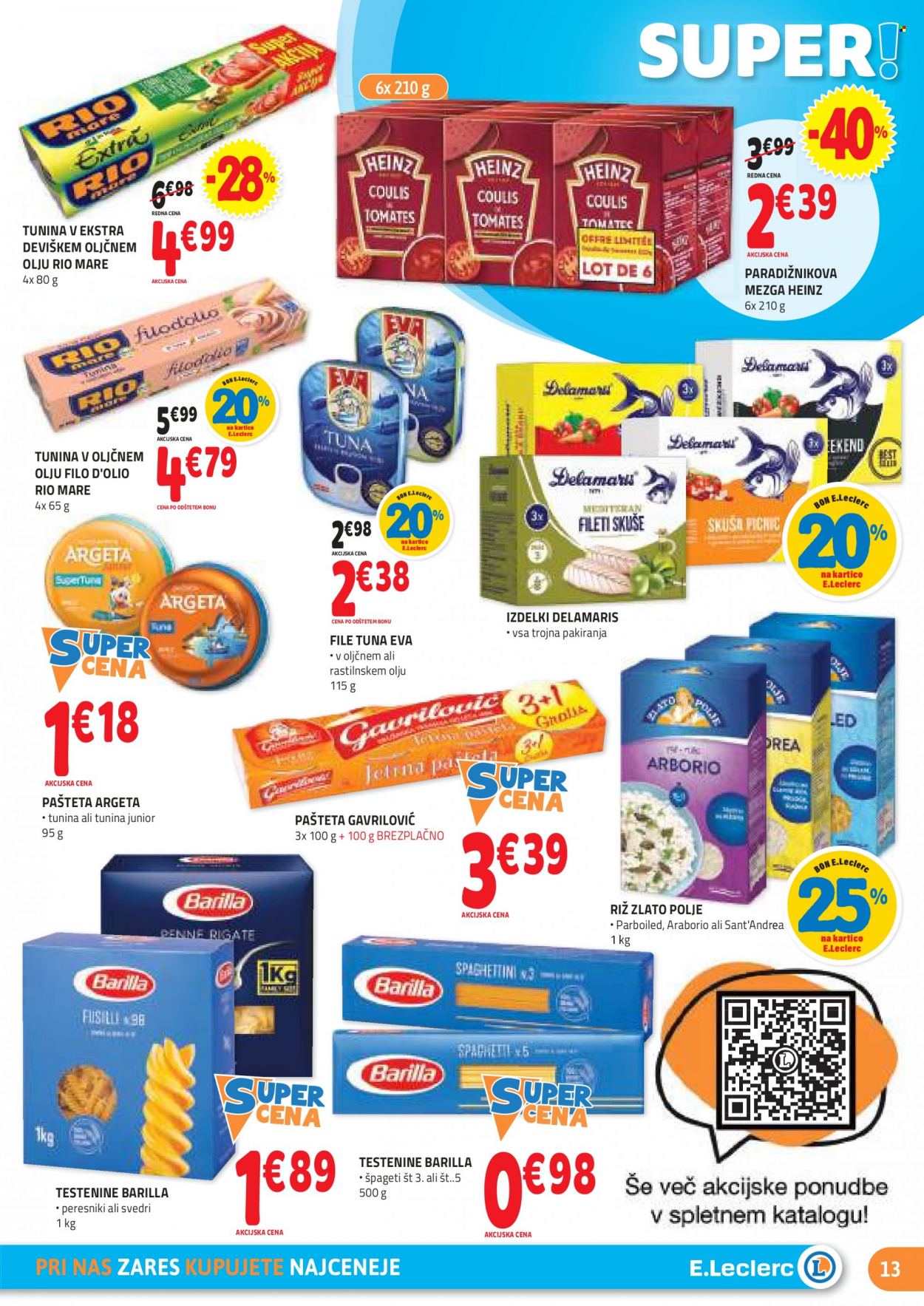 E.Leclerc katalog - 10.8.2022 - 20.8.2022. Stran 13