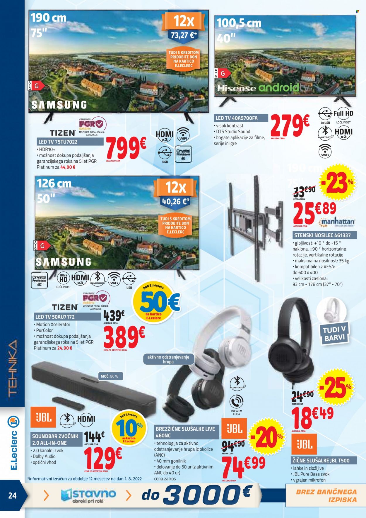 E.Leclerc katalog - 10.8.2022 - 20.8.2022. Stran 24