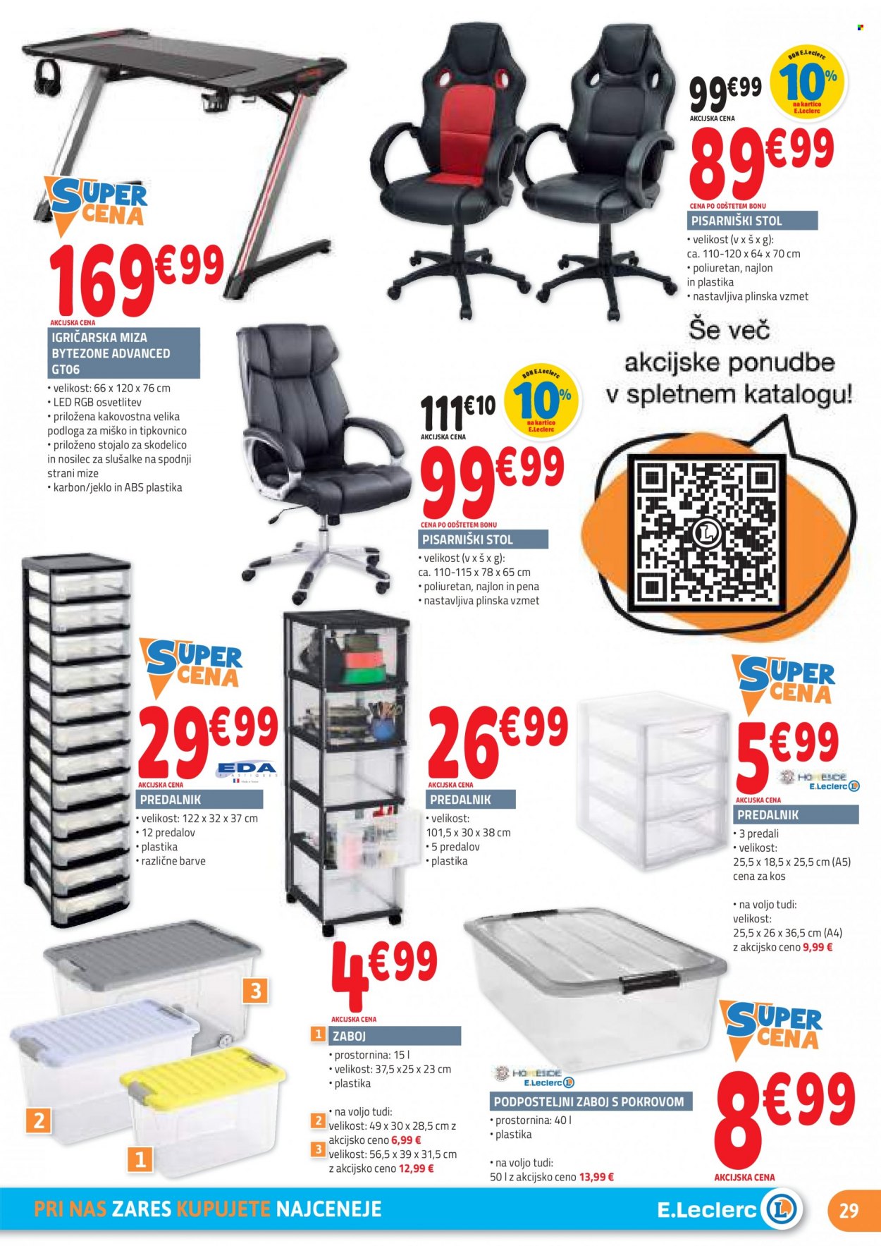 E.Leclerc katalog - 10.8.2022 - 20.8.2022. Stran 29