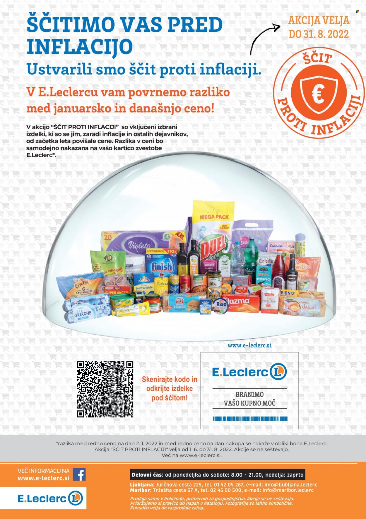 E.Leclerc katalog - 10.8.2022 - 20.8.2022. Stran 9