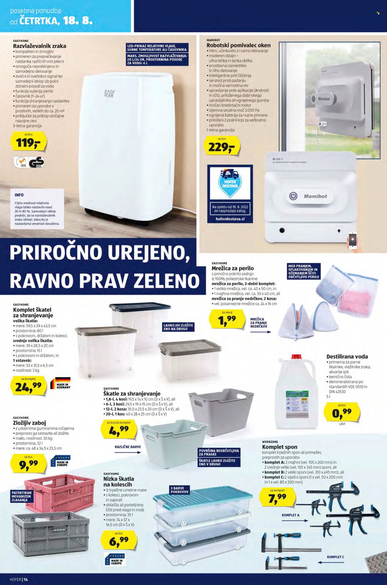 Hofer katalog - 12.8.2022 - 20.8.2022. Stran 14