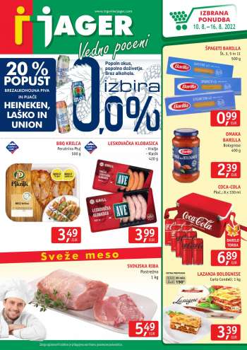 JAGER katalog - 10.08.2022 - 16.08.2022.