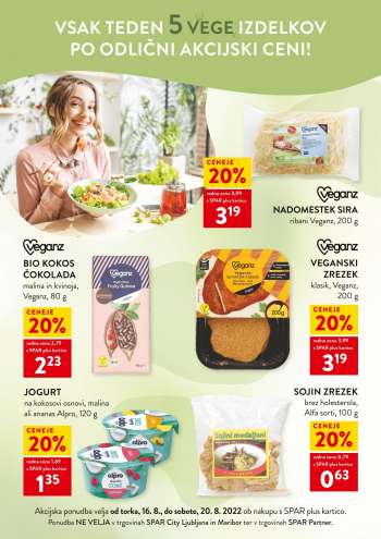 SPAR katalog - 16.08.2022 - 20.08.2022.