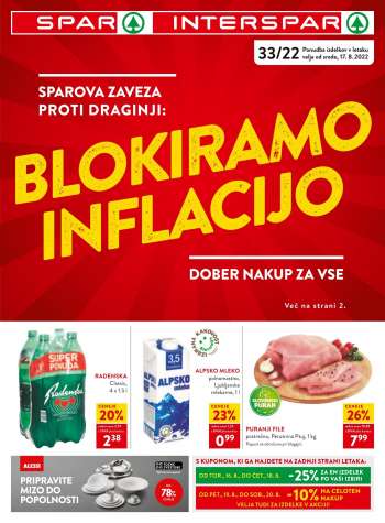 SPAR katalog - 17.08.2022 - 30.08.2022.