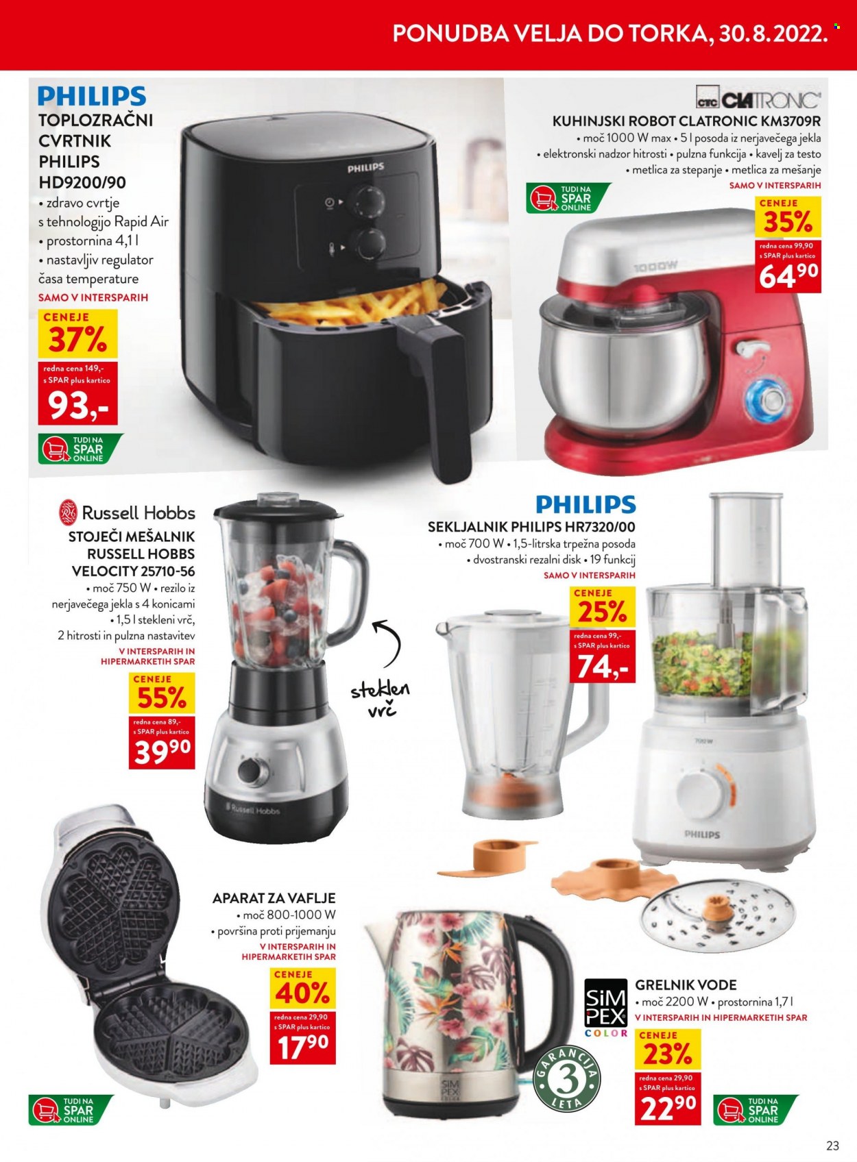 SPAR katalog - 17.8.2022 - 30.8.2022. Stran 22