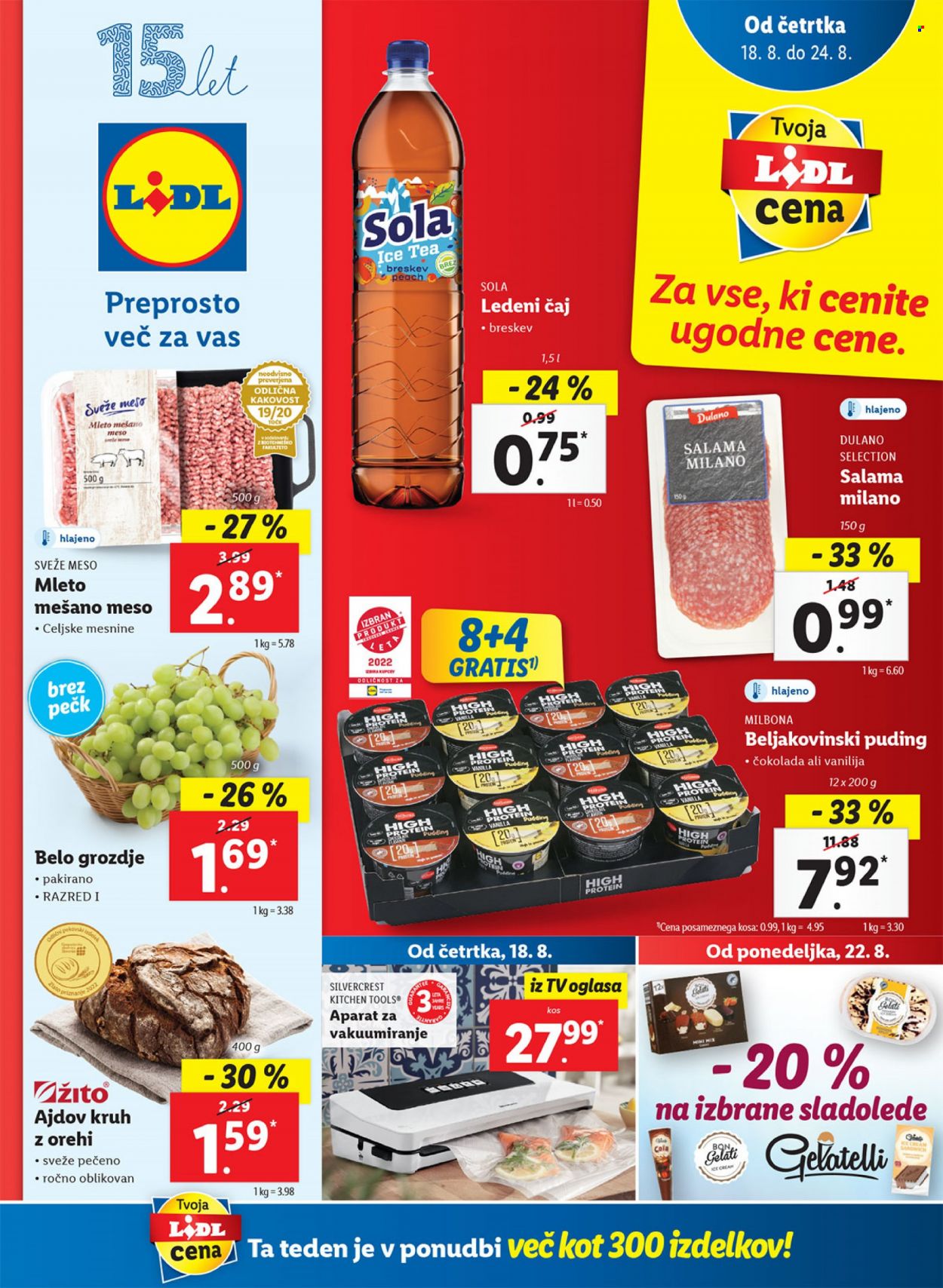 Lidl katalog - 18.8.2022 - 28.8.2022. Stran 1