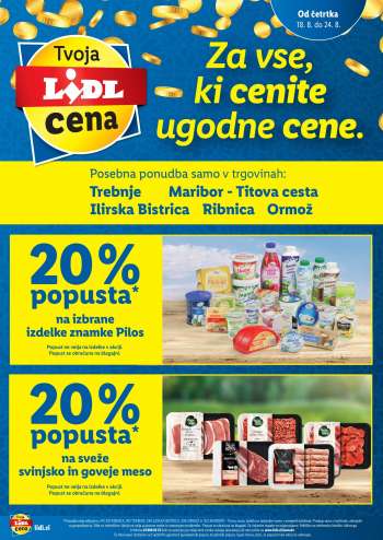Lidl katalog - 18.08.2022 - 24.08.2022.
