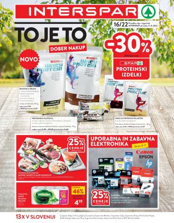 INTERSPAR katalog - 17.08.2022 - 30.08.2022.