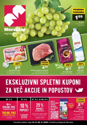 Mercator katalog - 18.08.2022 - 24.08.2022.