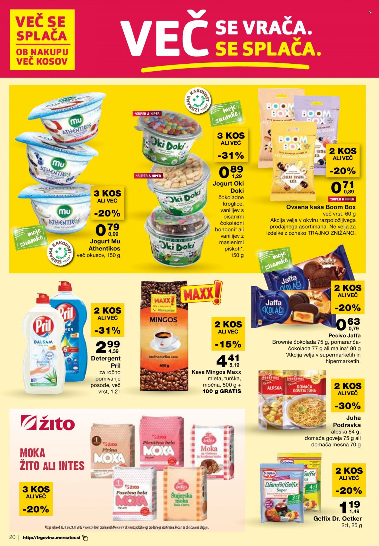 Mercator katalog - 18.8.2022 - 24.8.2022. Stran 20