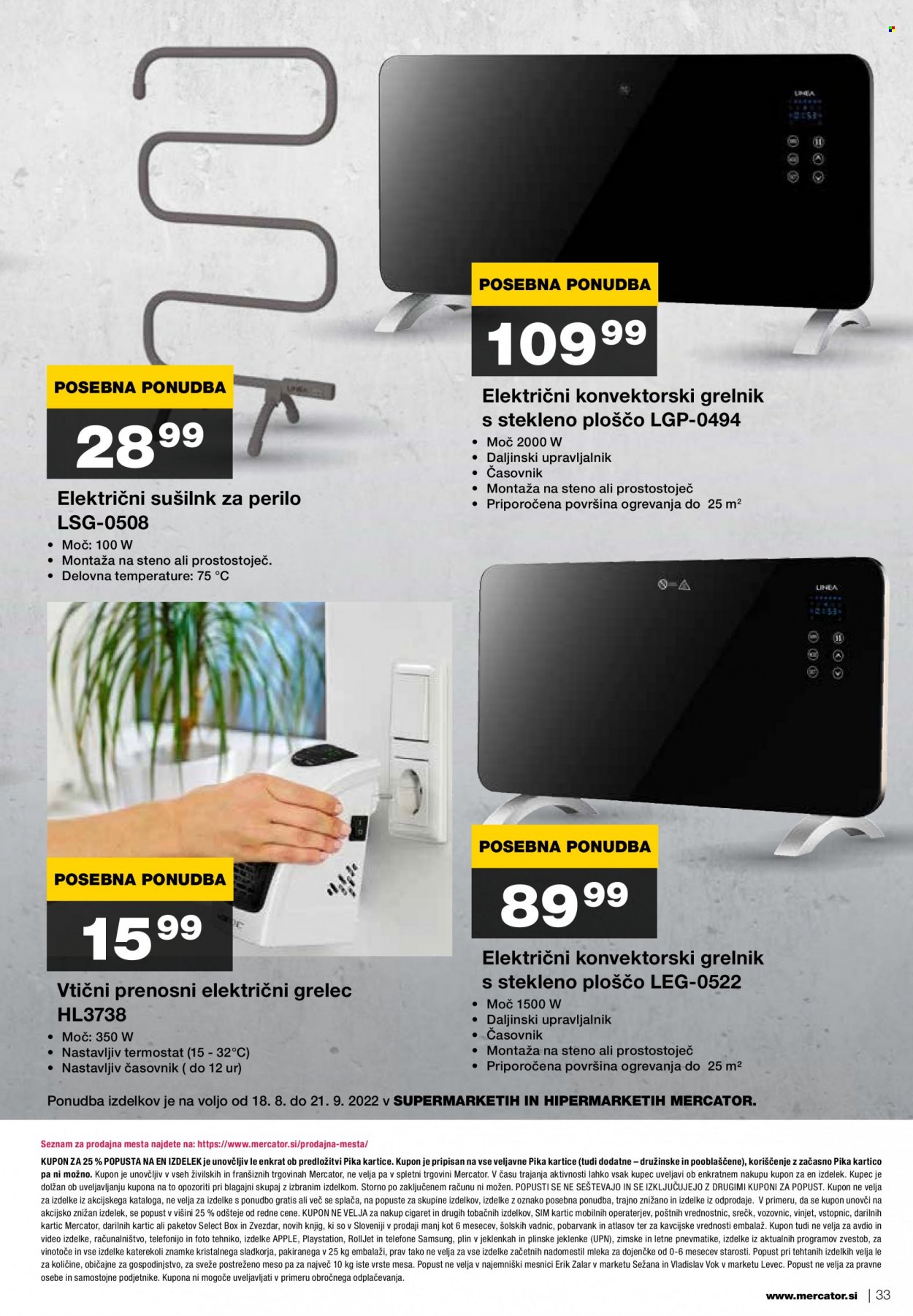 Mercator katalog - 18.8.2022 - 24.8.2022. Stran 33
