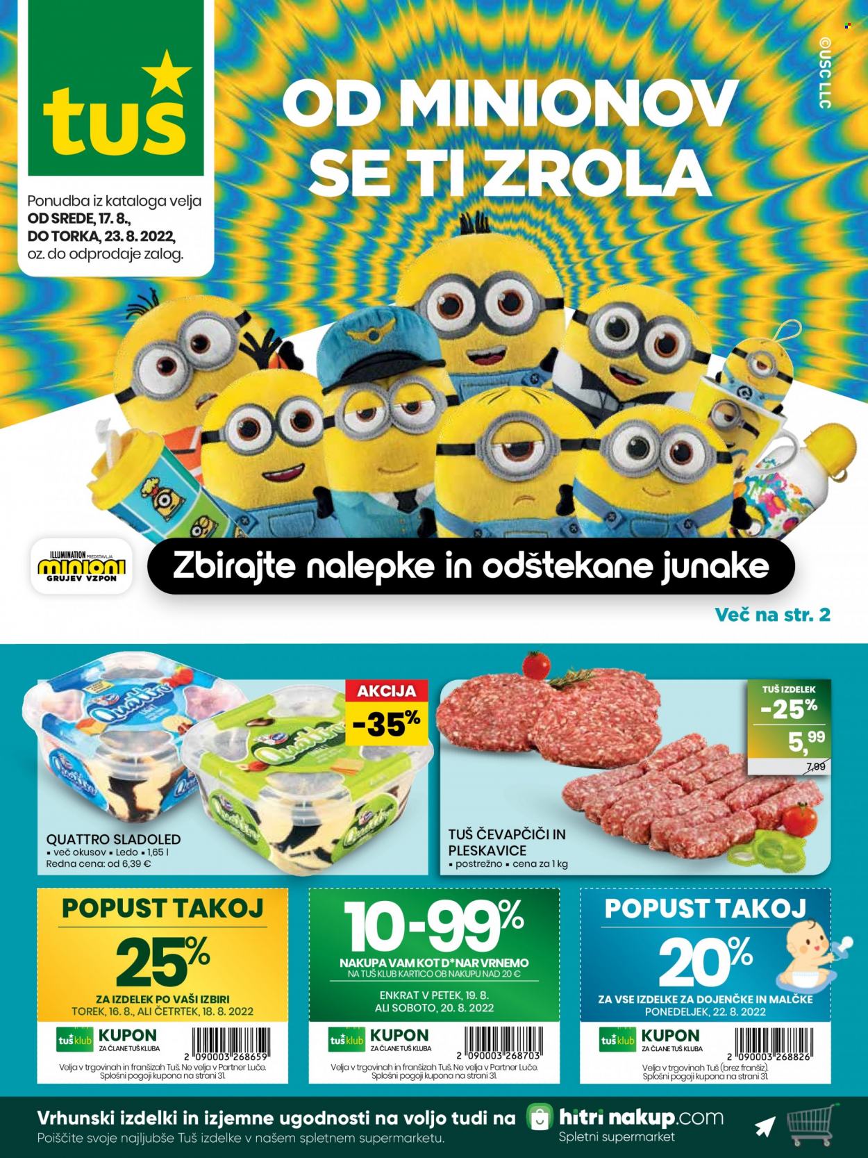 Tuš katalog - 17.8.2022 - 23.8.2022. Stran 1
