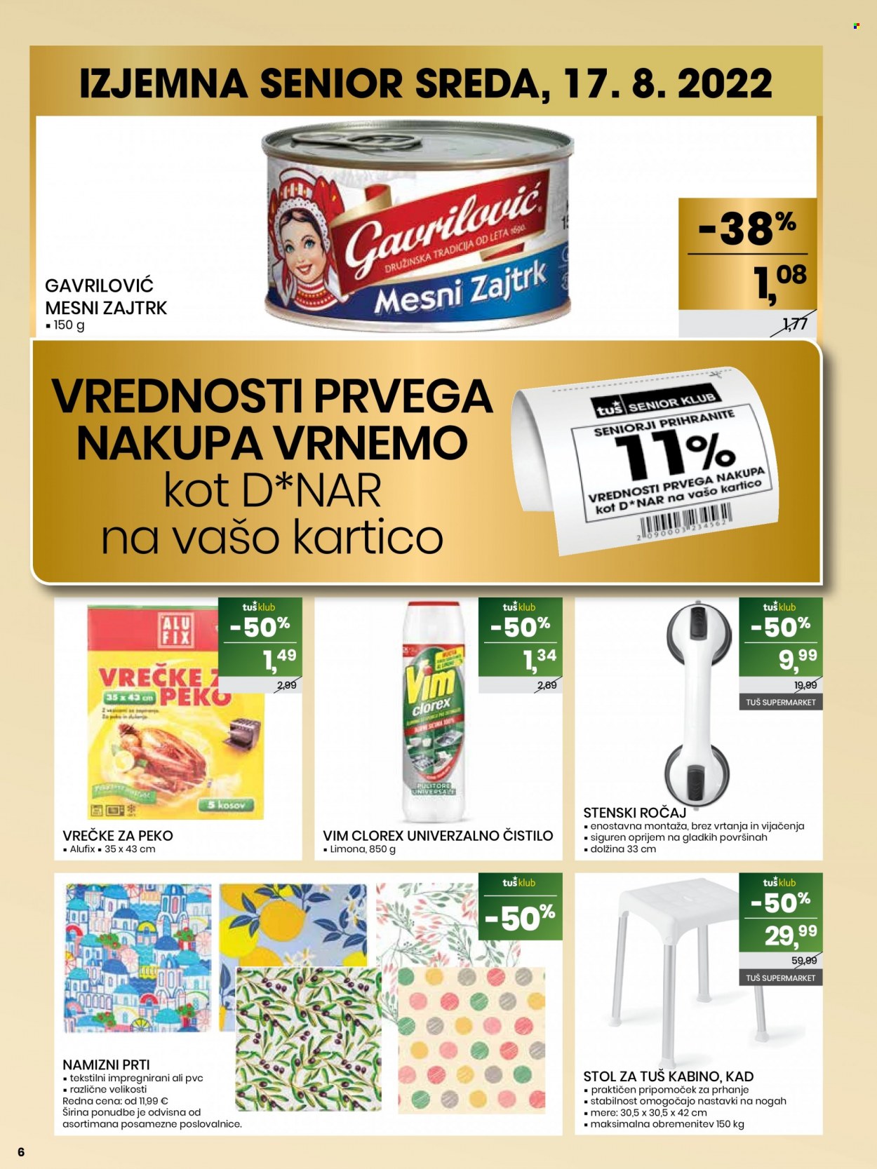 Tuš katalog - 17.8.2022 - 23.8.2022. Stran 6