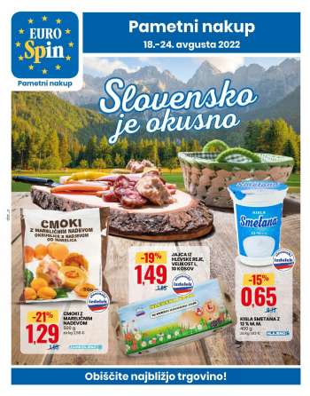 EuroSpin katalog - 18.08.2022 - 24.08.2022.