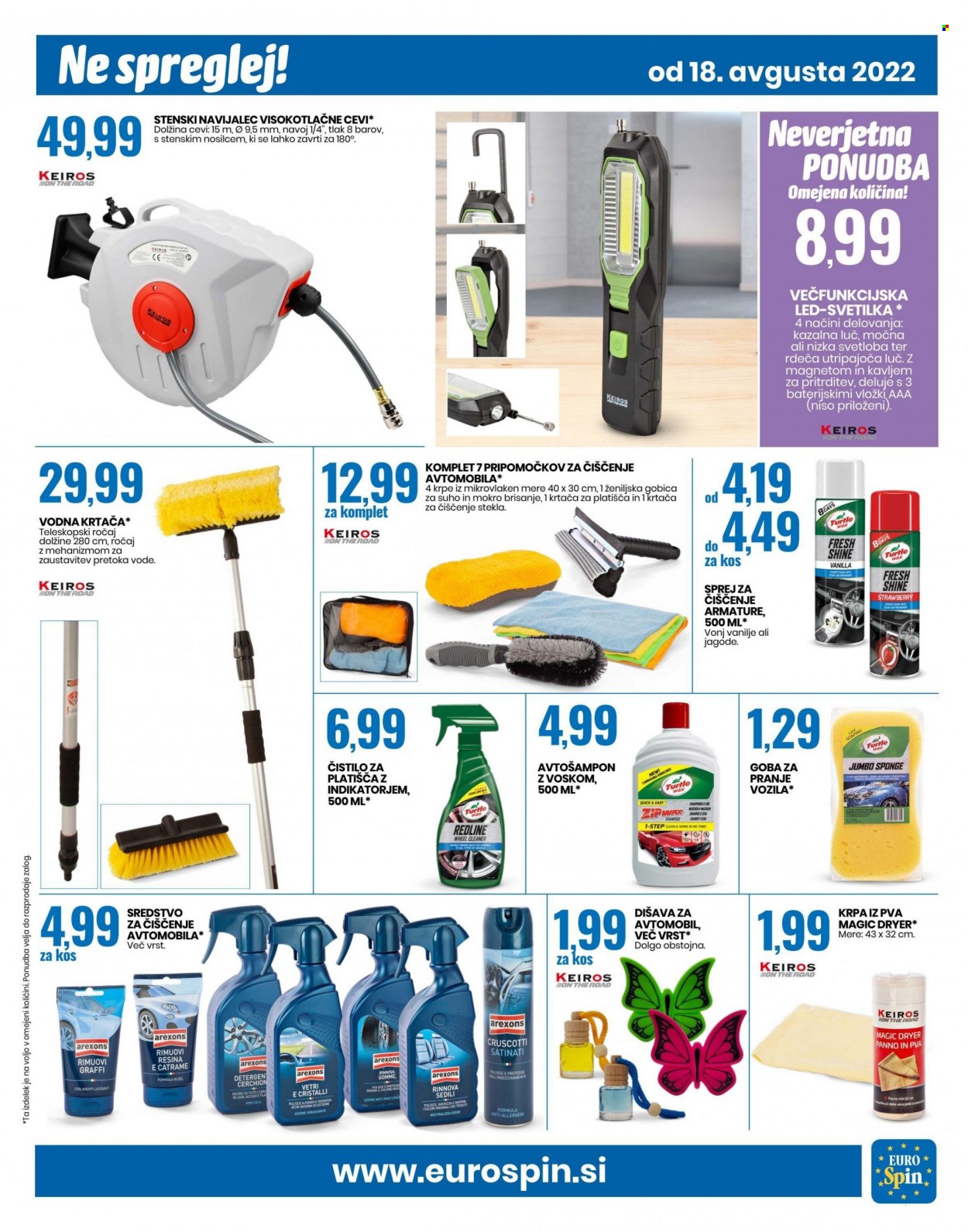 EuroSpin katalog - 18.8.2022 - 24.8.2022. Stran 11