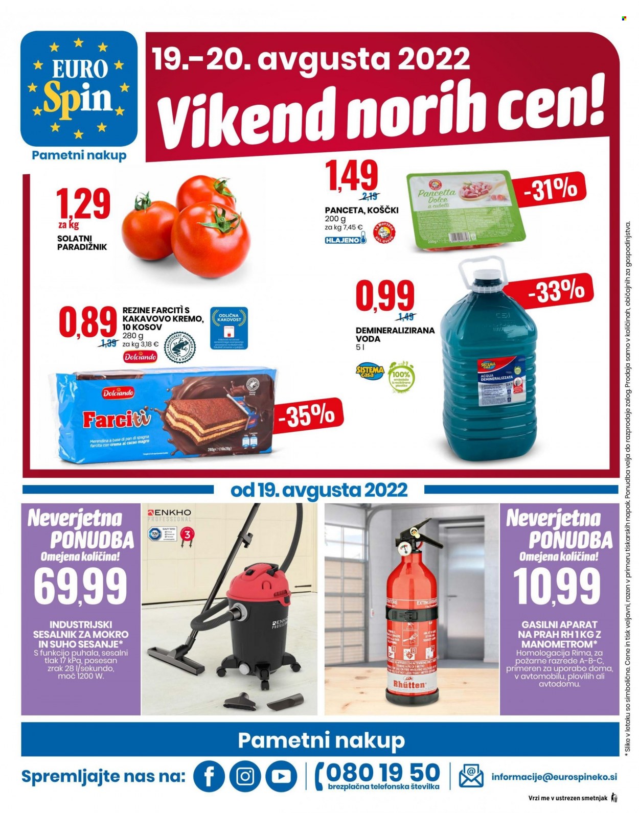 EuroSpin katalog - 18.8.2022 - 24.8.2022. Stran 12