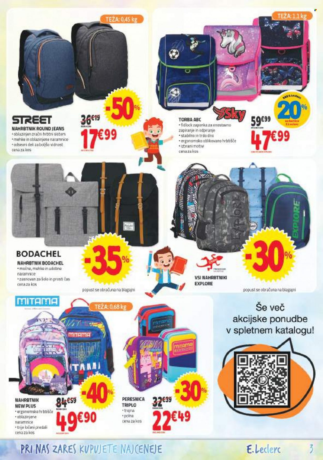 E.Leclerc katalog - 17.8.2022 - 27.8.2022. Stran 3