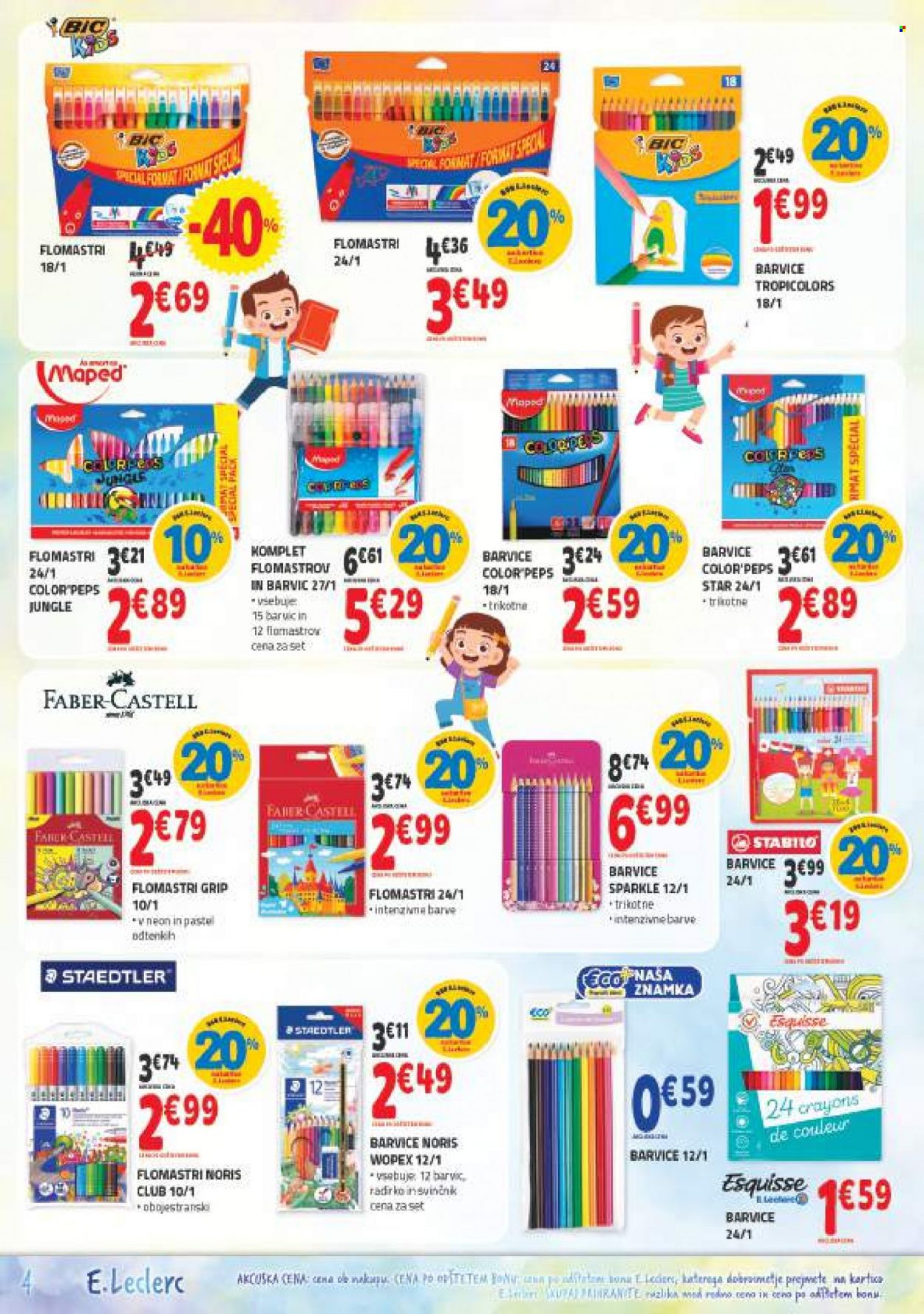 E.Leclerc katalog - 17.8.2022 - 27.8.2022. Stran 4
